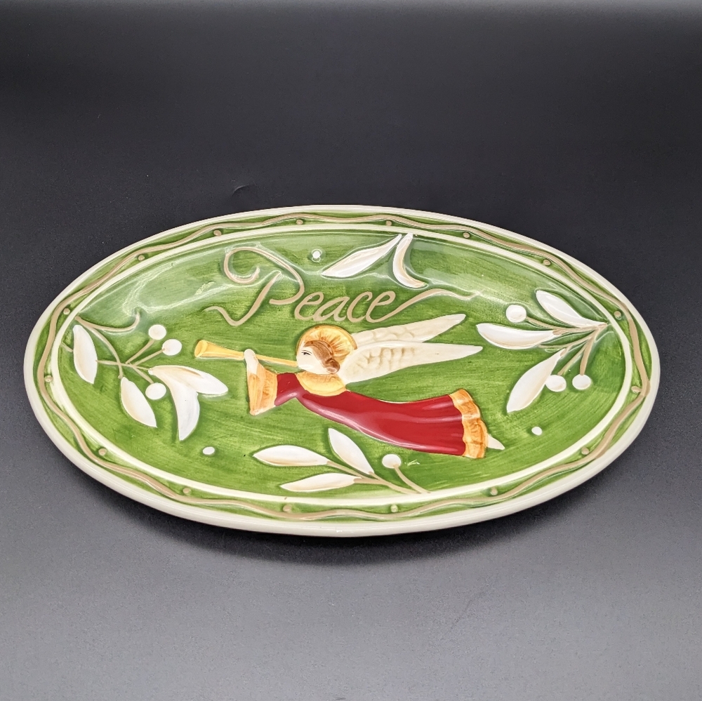 🦋BOGO Fitz and Floyd Bianco Oval Plate